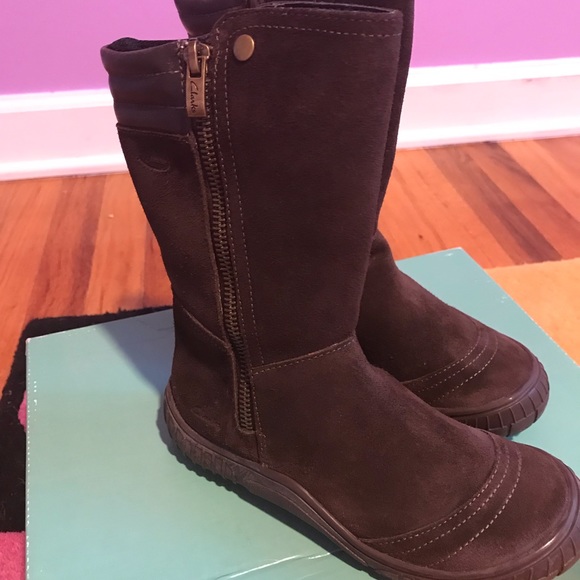 clarks girls boots